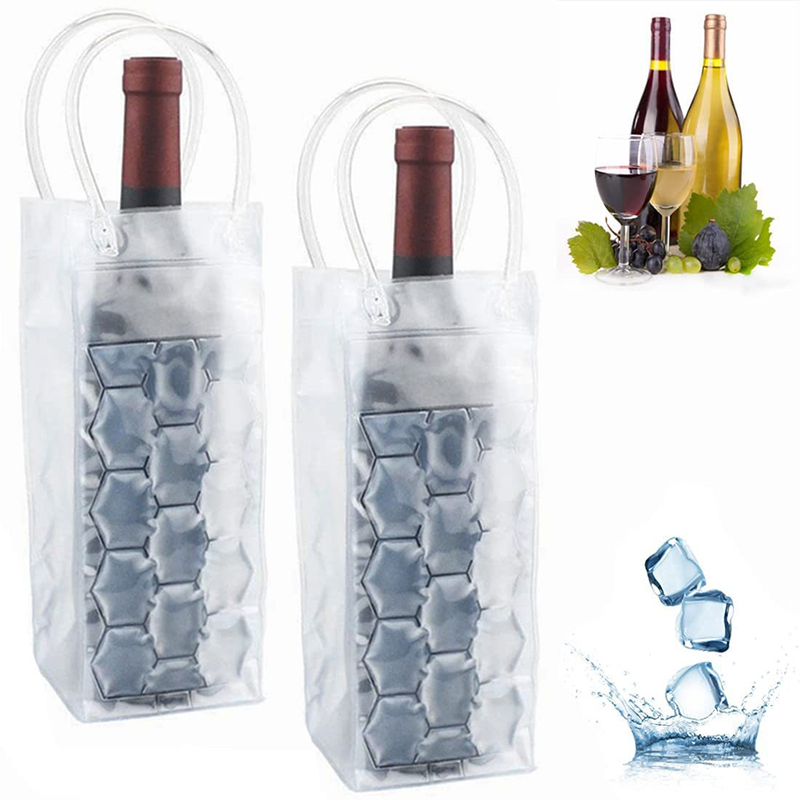 Wine Chiller Sleeve - Wine Ice Bag Holder Champagne Beer