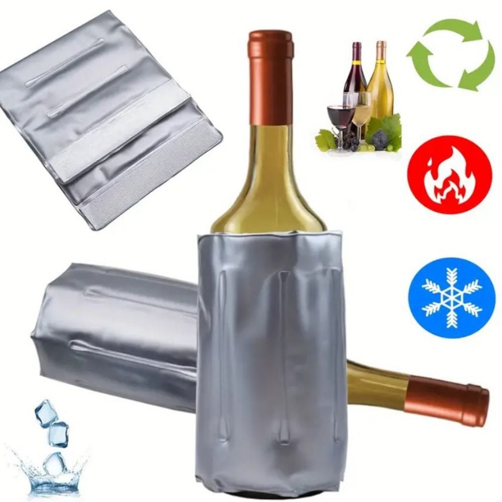 Wine Chiller Sleeve - Beverage Bag Reusable Wine Cooler Bag