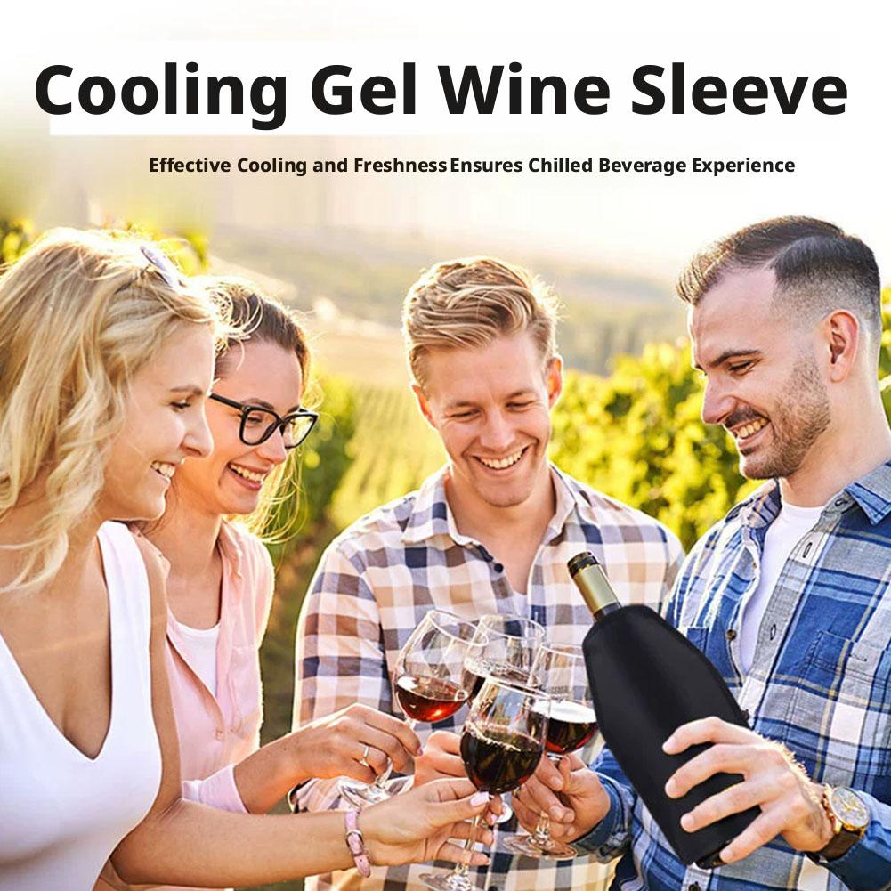 Reusable Wine Cooling Sleeve P - Wine Chiller Sleeve 评论和价格