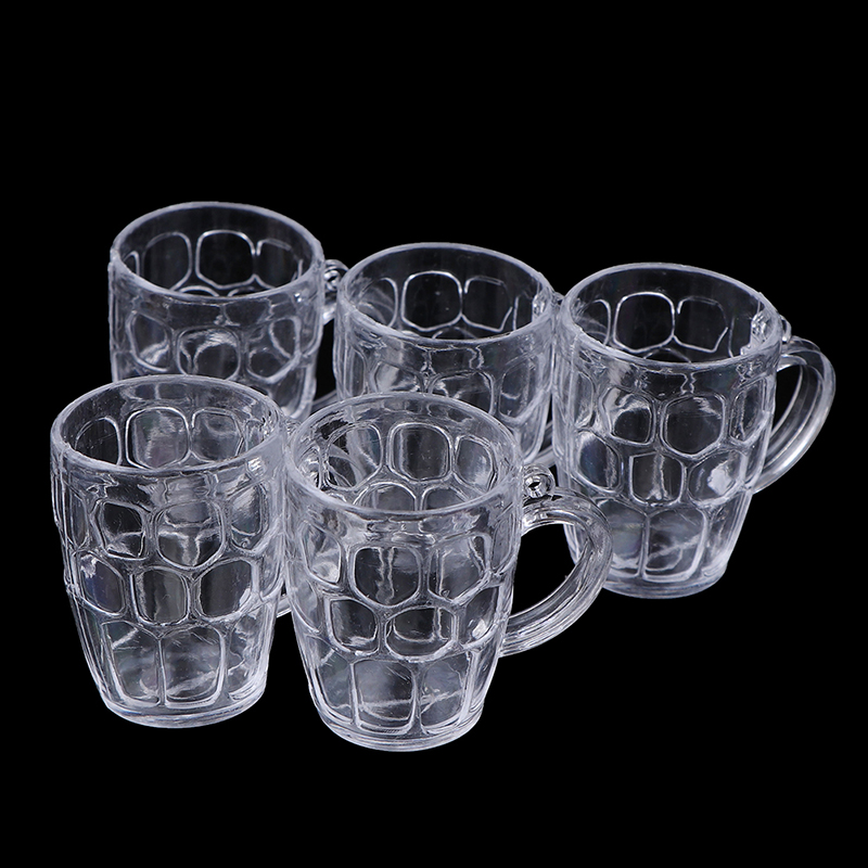 Hot New Dollhouse! 5Pcs Plasti - Wine Y Beer 评论和价格