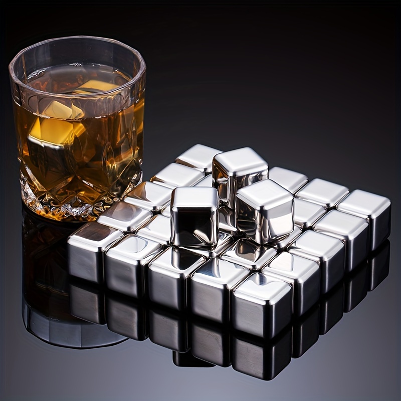Whiskey Chilling Stones Stainl - Wine Beer Cooler 评论和价格