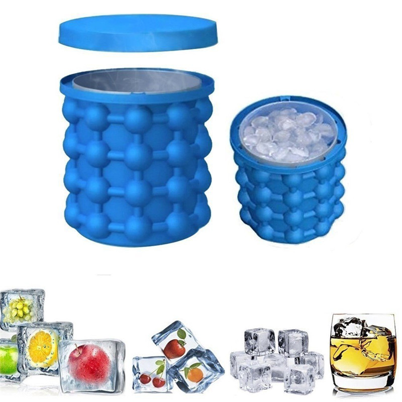 Portable Silicone Ice Cube Mak - Wine Beer Cooler 评论和价格