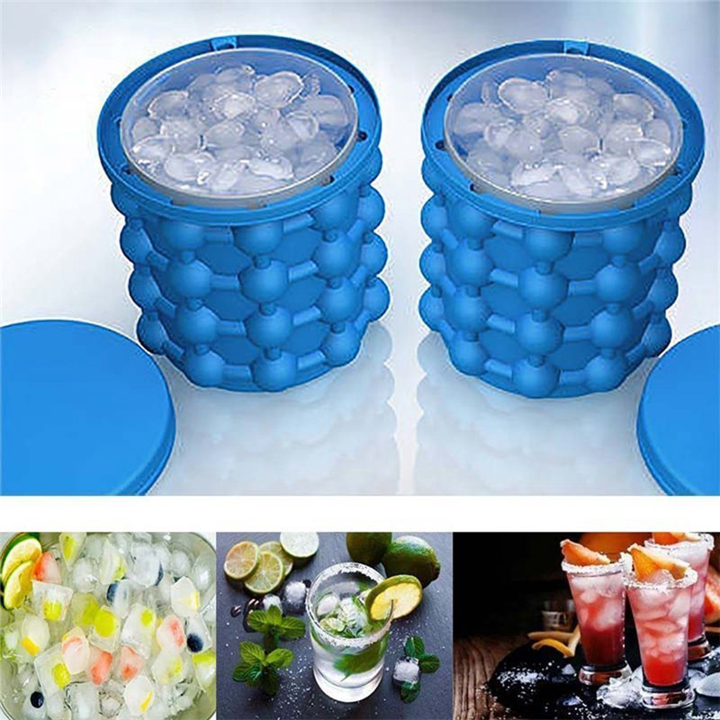 Portable Silicone Ice Cube Mak - Wine Beer Cooler 评论和价格