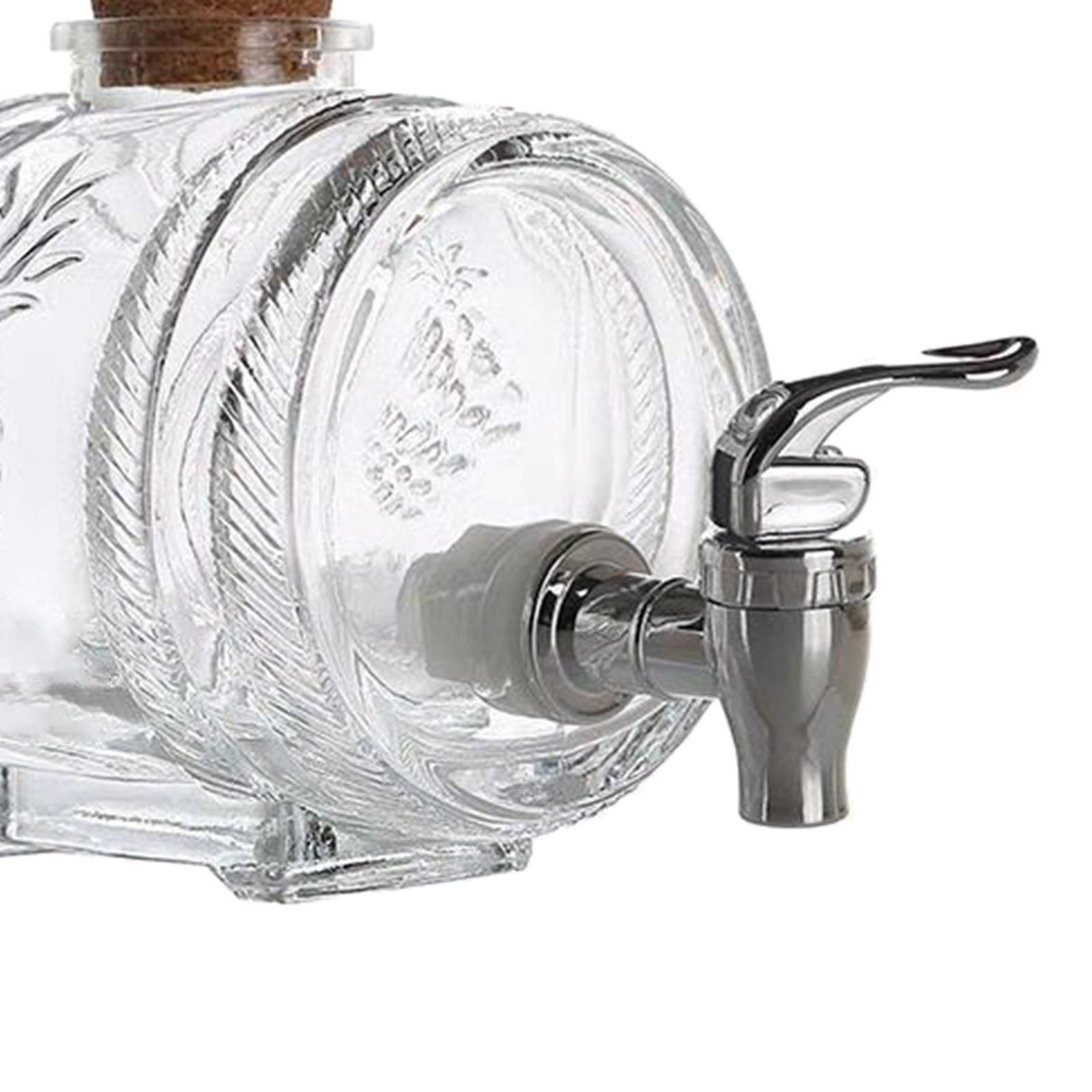 Premium Glass Barrel Dispenser - Wine Beer And Spirit 评论和价格