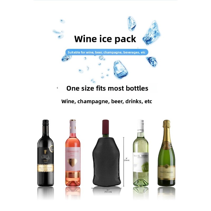Nylon Fabric Gel Ice Wine Slee - Wine Chiller Sleeve 评论和价格