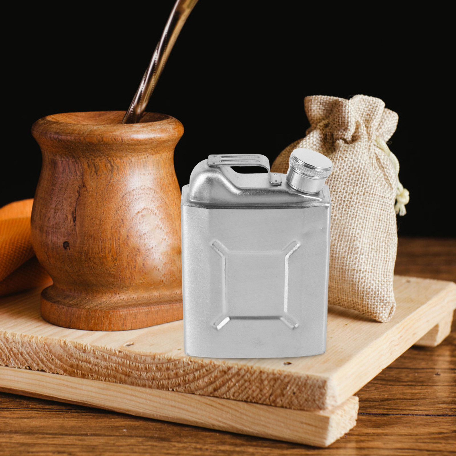 150Ml Mini Stainless Steel Fla - Wine Beer Rum 评论和价格