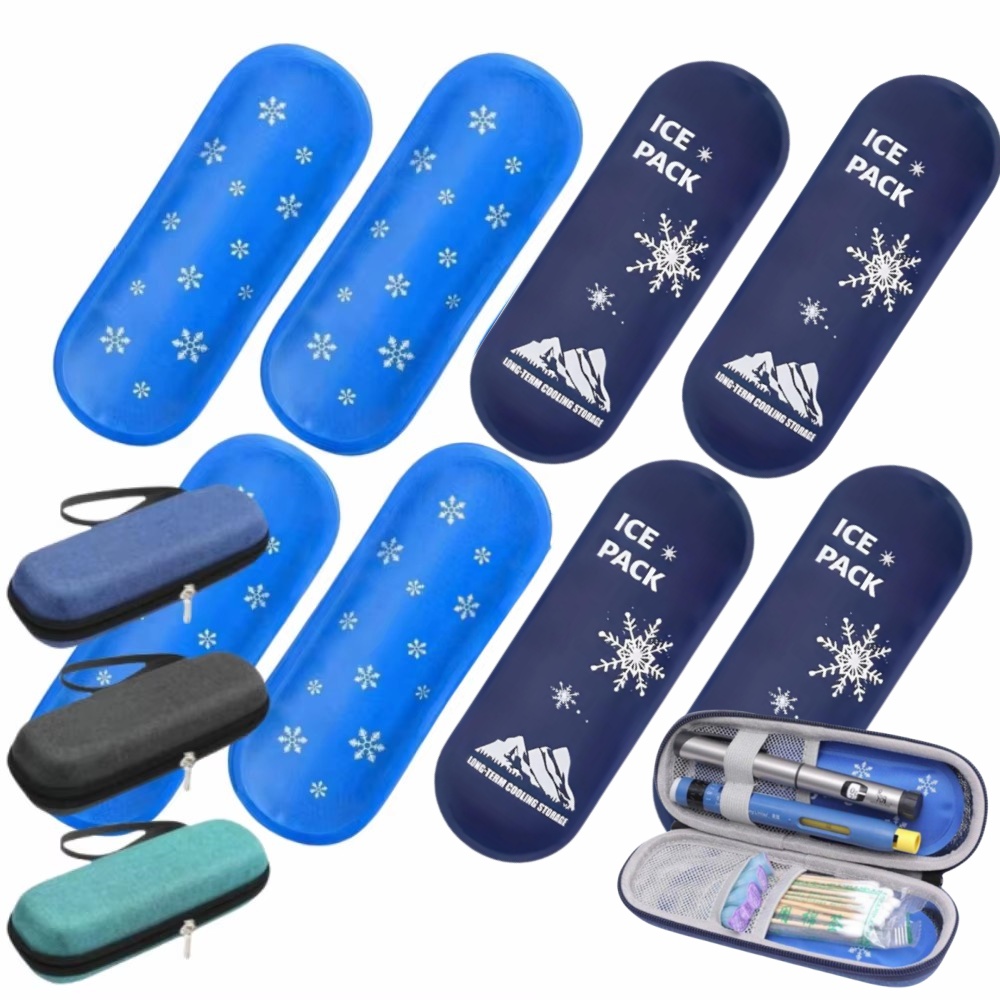 1/6pcs Insulin Gel Ice Bag Reu - Wine Beer Cooler 评论和价格
