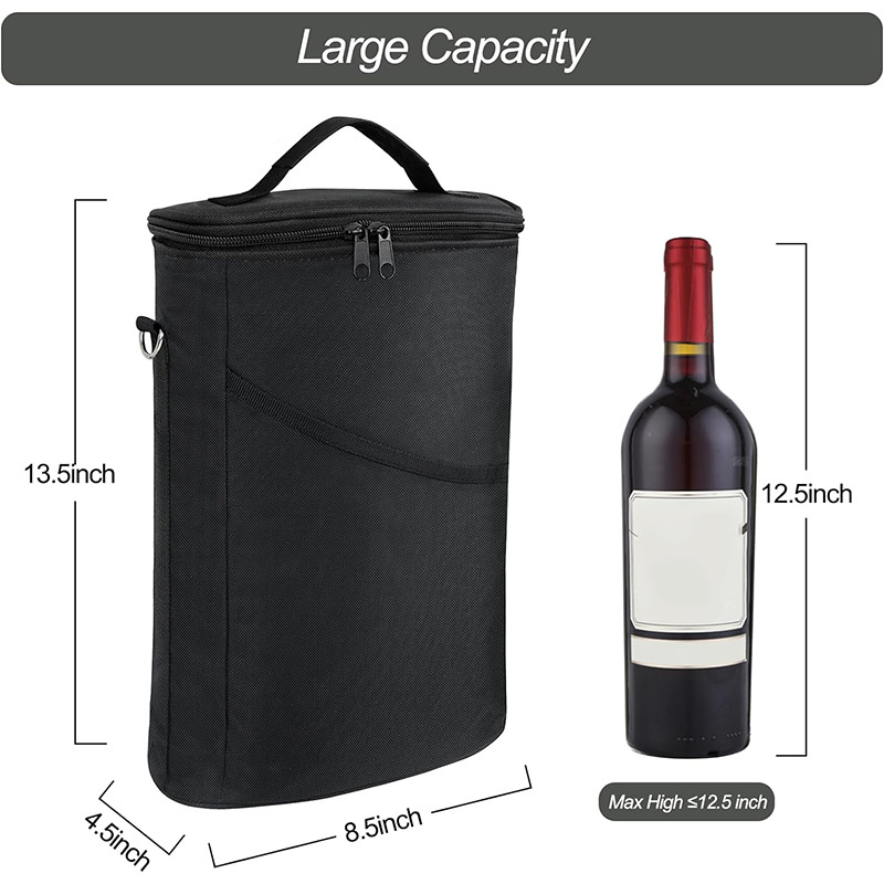 Wine Bottle Bag Soft Cooler Wi - Wine Chiller Sleeve 评论和价格