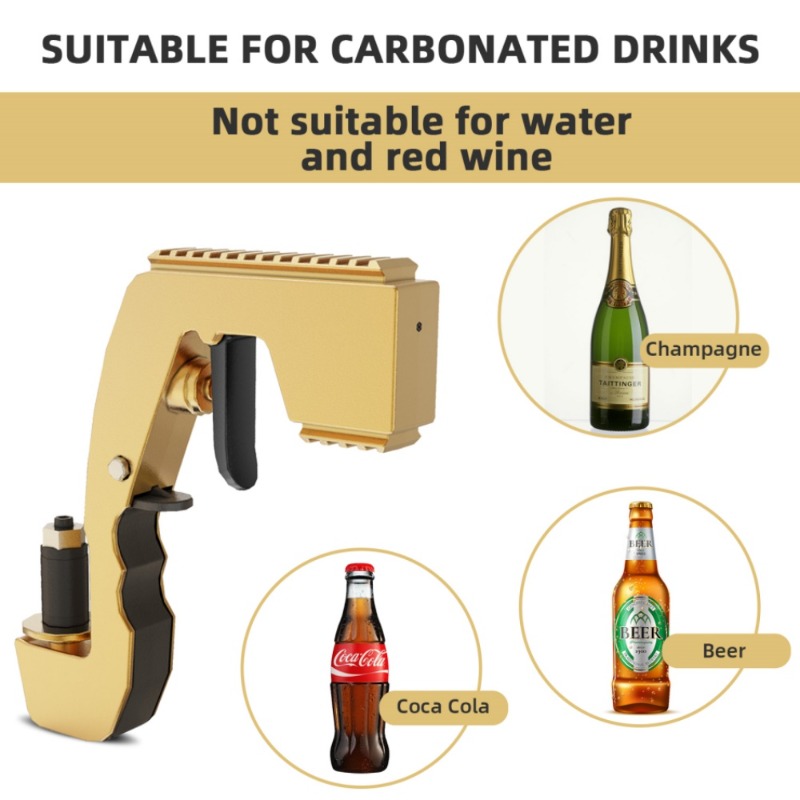 Champagne Gun Wine Sprayer Pis - Wine Y Beer 评论和价格
