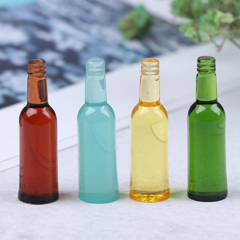 6Pcs 1:12 Dollhouse Miniature  - Wine Y Beer 评论和价格