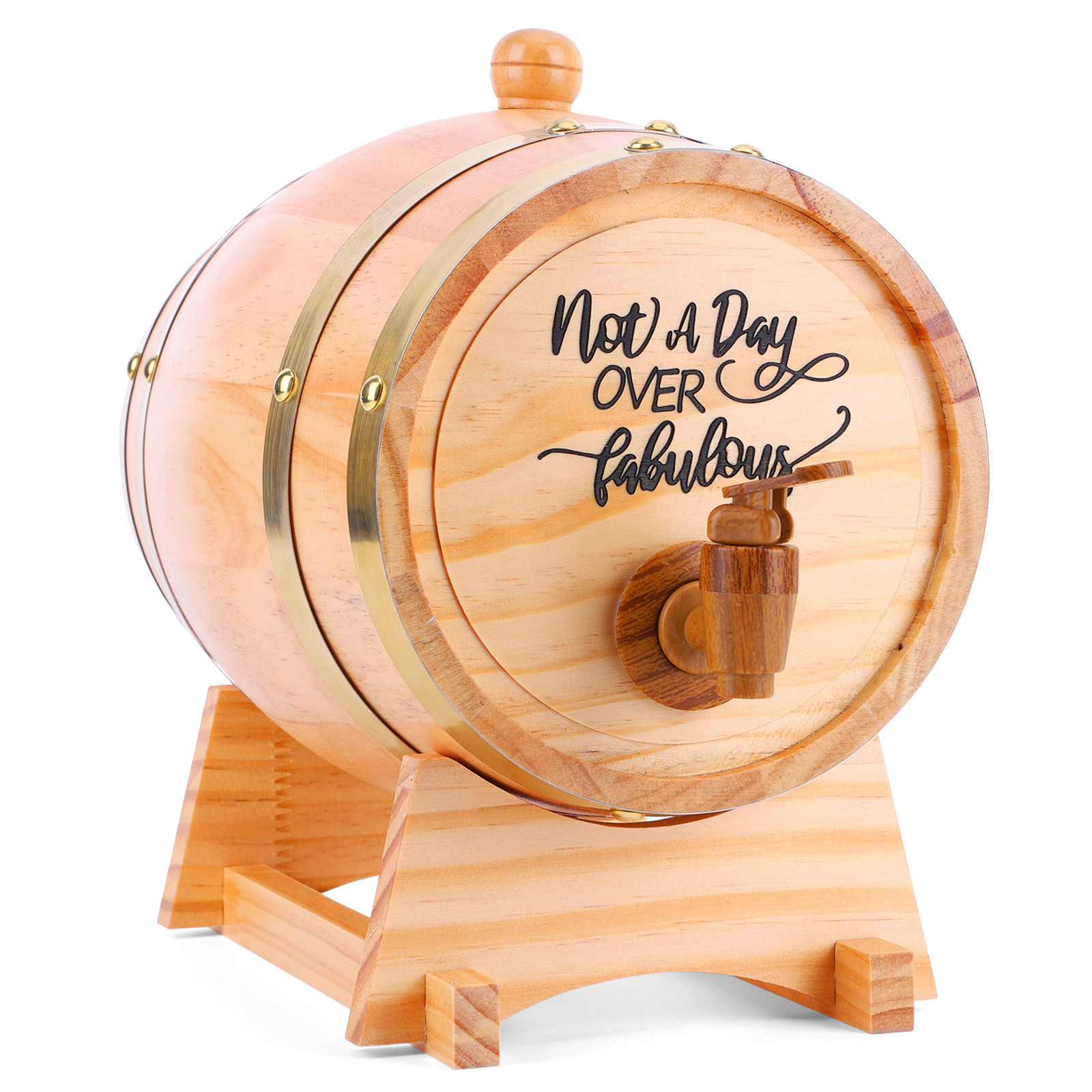 3L Engraved Barrel with Stand  - Wine Beer Rum 评论和价格