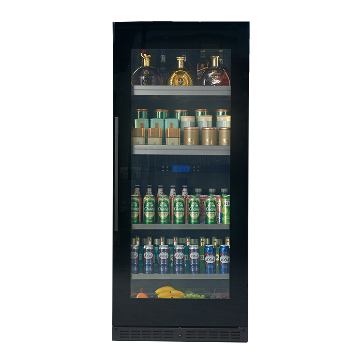 Electric Black Glass Door Wine - Wine Beer Cooler 评论和价格
