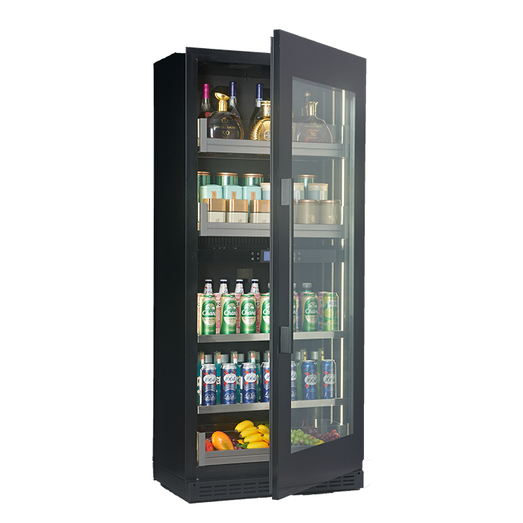 Electric Black Glass Door Wine - Wine Beer Cooler 评论和价格