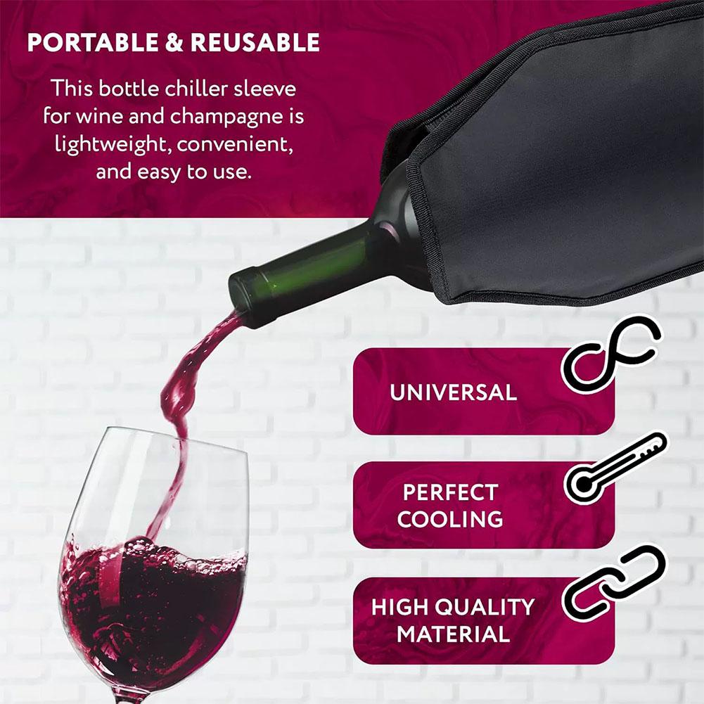 1Pc New Multi-Scene Wine Ice B - Wine Chiller Sleeve 评论和价格