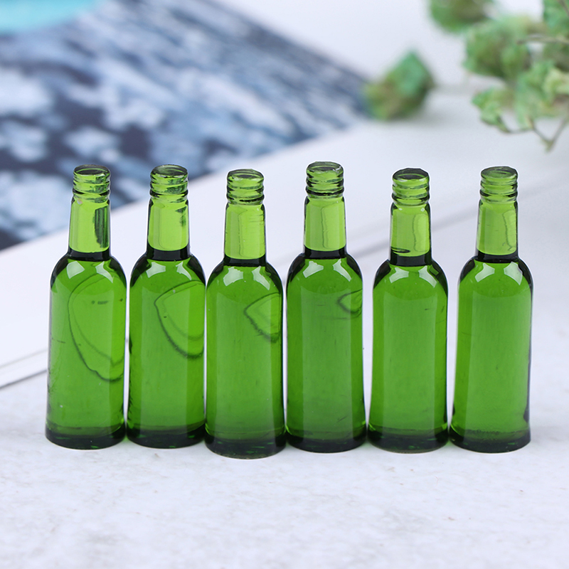 6pcs 1:12 Dollhouse Miniature  - Wine Y Beer 评论和价格