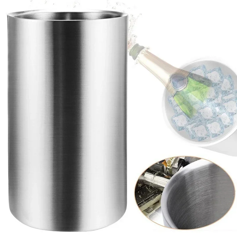 UPORS Stainless Steel Wine Coo - Wine Chiller Sleeve 评论和价格
