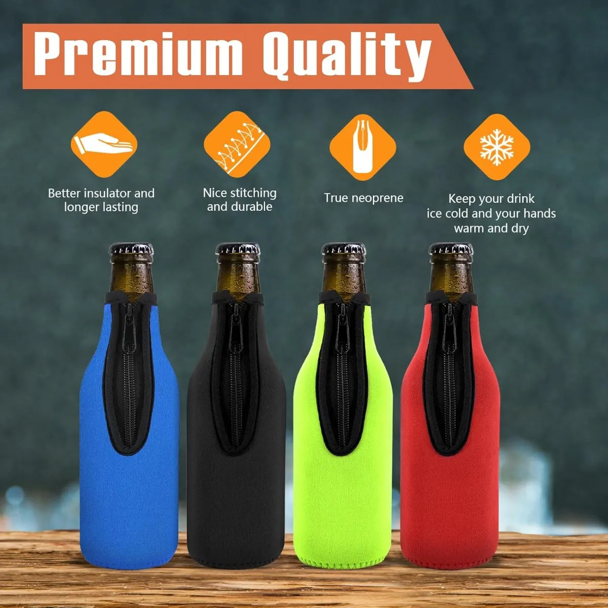 Beer Bottle Insulator Sleeve S - Wine Chiller Sleeve 评论和价格