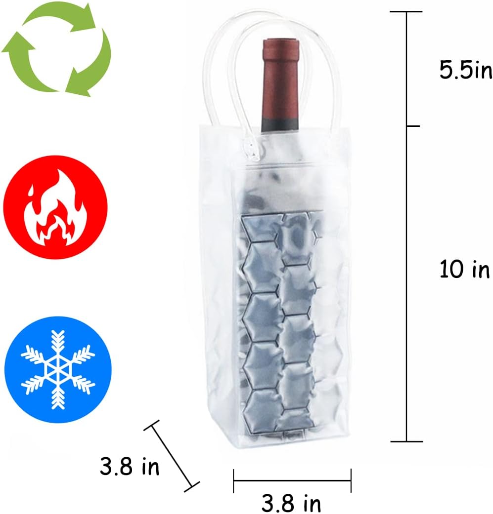 Ice Wine Bag Holder Champagne  - Wine Chiller Sleeve 评论和价格