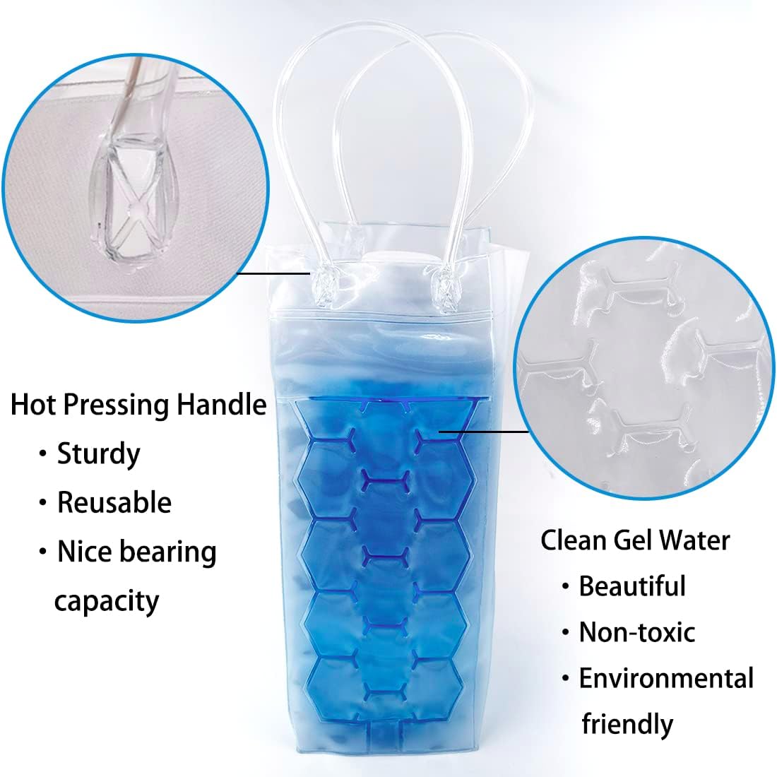 Ice Wine Bag Holder Champagne  - Wine Chiller Sleeve 评论和价格
