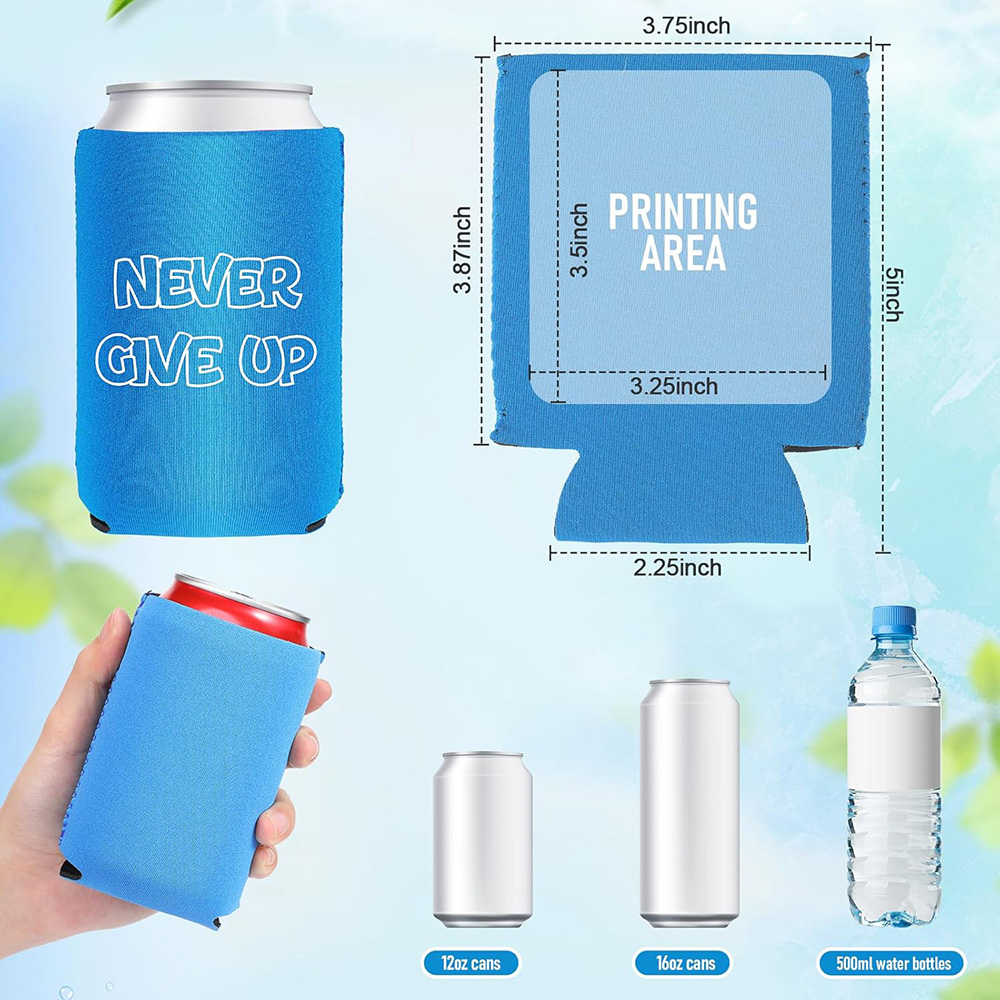 Bulk Blank Beer Can Cooler Sle - Wine Chiller Sleeve 评论和价格