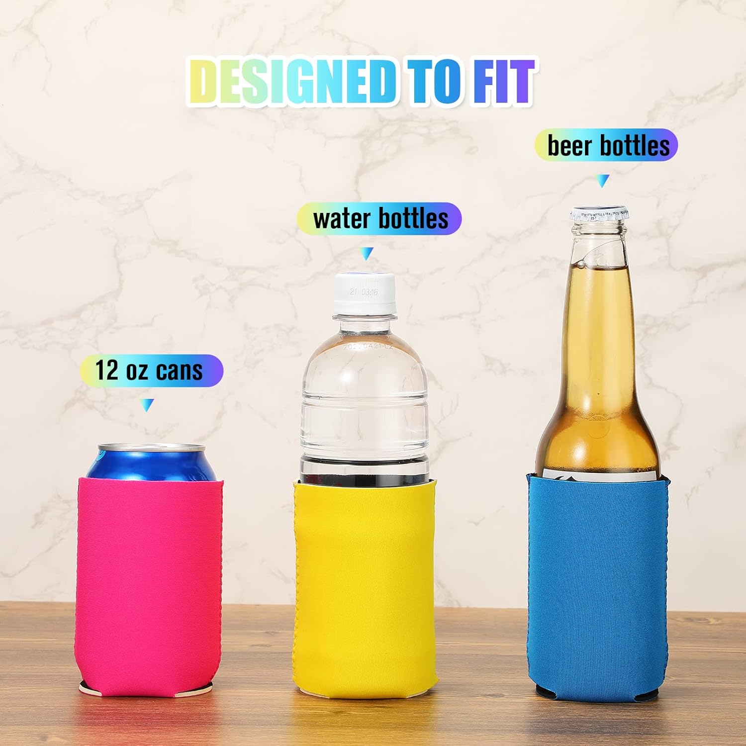 Bulk Blank Beer Can Cooler Sle - Wine Chiller Sleeve 评论和价格