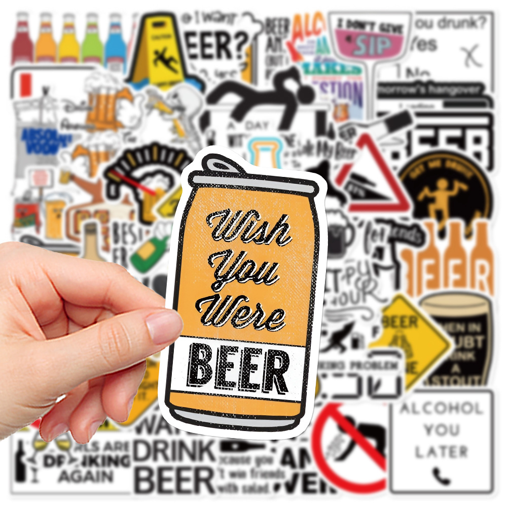 10/30/52PCS Funny Alcoholism V - Wine Y Beer 评论和价格
