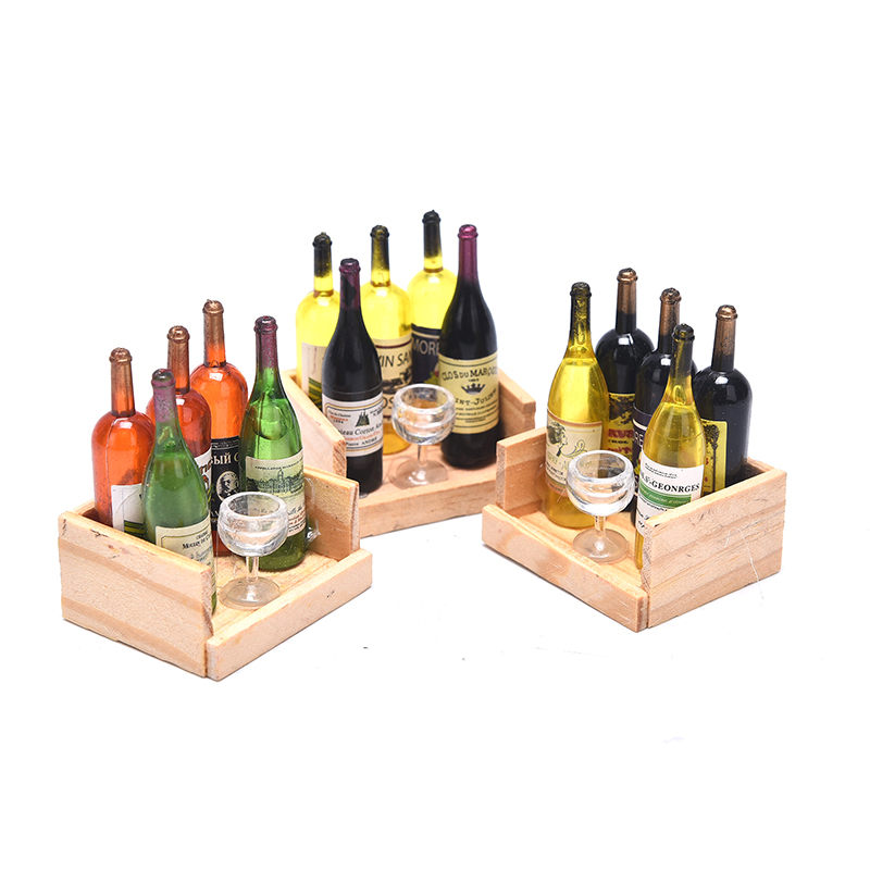 【BS】1Set Miniature Beer Wine B - Wine Y Beer 评论和价格