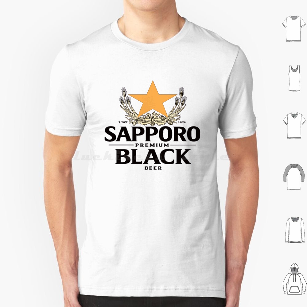 Sapporo Malt T Shirt 6xl Cotto - Wine Beer Rum 评论和价格